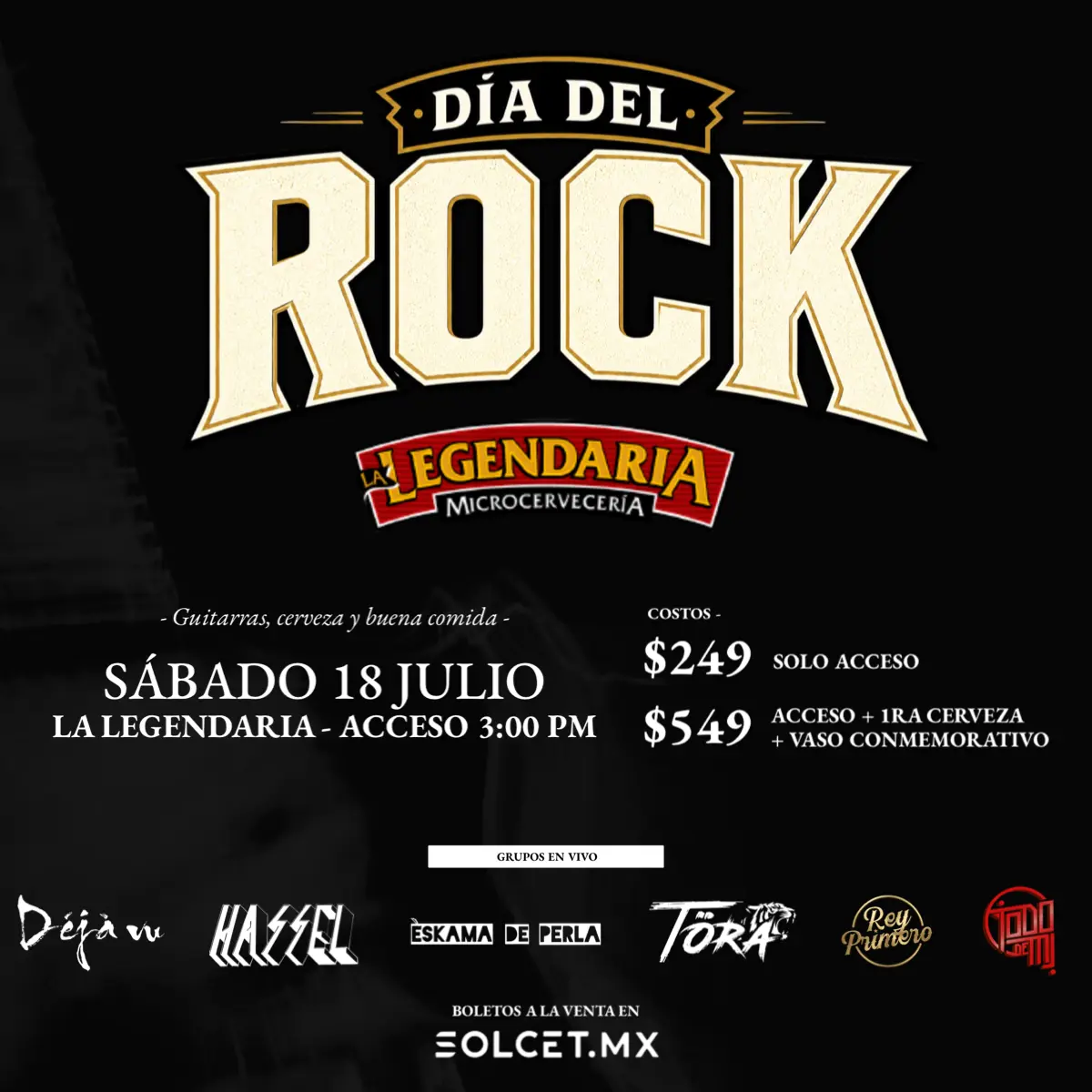 Día del Rock - La Legendaria